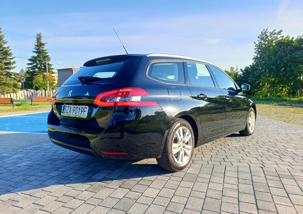 Peugeot 308 cena 49499 przebieg: 150000, rok produkcji 2019 z Głuszyca małe 781